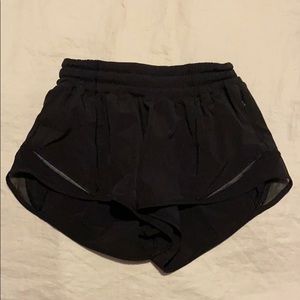 Black Hotty Hot Lululemon Shorts